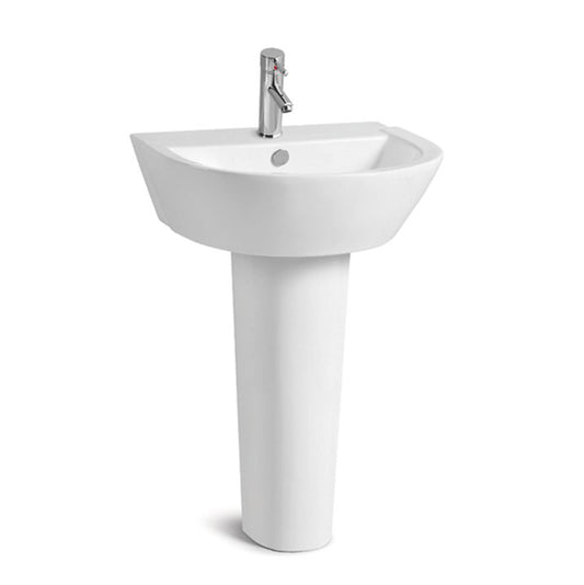 Santorini Lavamanos con pedestal